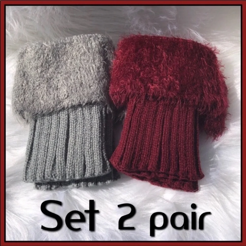 Boot cuff / leg warmers